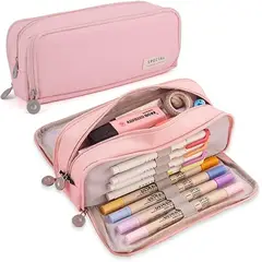TIOZONEY - Bolsa de papelería de gran capacidad