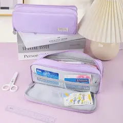 TIOZONEY - Bolsa de papelería de gran capacidad