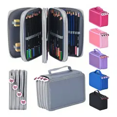 TIOZONEY - Estuche Escolar 72ranura Gran Capacidad Organizador Lapicera