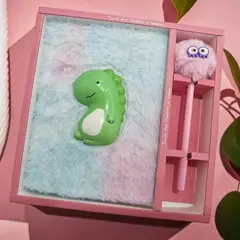 TIOZONEY - Set de cuadernos de felpa