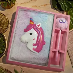 TIOZONEY - Set de cuadernos de felpa