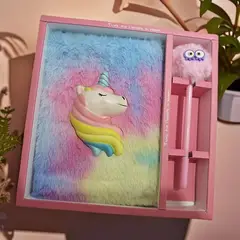 TIOZONEY - Set de cuadernos de felpa