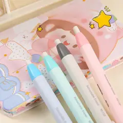 TIOZONEY - 4 borradores de goma con diseño retráctil