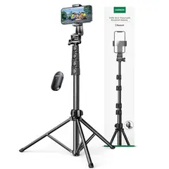 UGREEN - Tripode Selfie Stick Profesional Soporte 2 en 1 Bluetooth