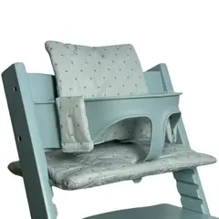 TIOZONEY - Cojín impermeable para silla de comedor de bebé