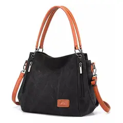 TIOZONEY - Bolso Multifuncional De Lona De Gran Capacidad Para Mujer