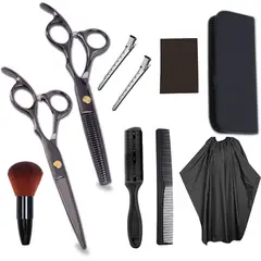 TIOZONEY - Más vendido Set de peluquería profesional Set de tijeras de peluquero