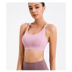 TIOZONEY - Sujetador deportivo de alto impacto para mujer