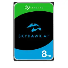 SEAGATE - Disco Duro para Videovigilancia SkyHawk AI 8TB 3.5 Pulg SATA III