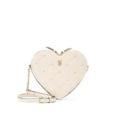 VICTORIA'S SECRET - Cartera Crossbody blanco humo de corazón victorias secret