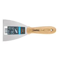 TRUPER - Espátula flexible 3 con mango de madera