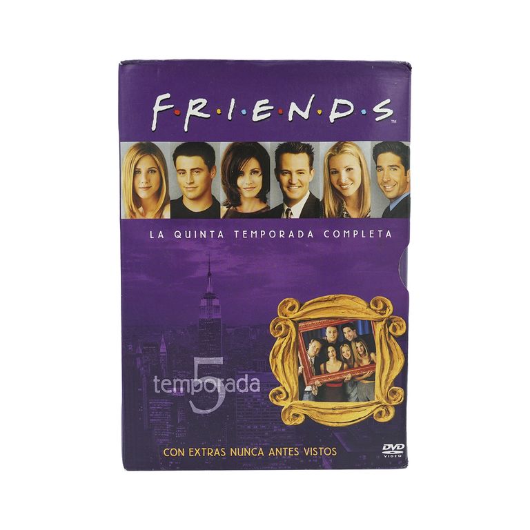 Dvd Original Friends: Quinta Temporada 4 Discos (1998)