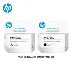 HP - Pack de Cabezales para Smart Tank 580 (M0H50AL-X4E75AL)