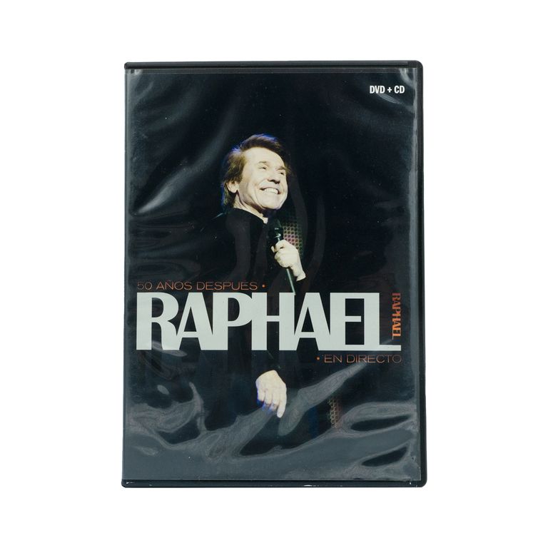 Dvd + Cd Original Raphael: 50 Años Después En Directo (2009)