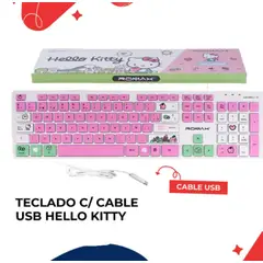 GENERICO - TECLADO CON CABLE USB