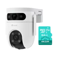 EZVIZ - Cámara de Seguridad para Exteriores H9C 3MP + 3MP 2K + SD 64GB