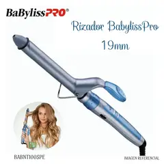 BABYLISS PRO - Rizador de Cabello Nano Titanium 19 mm BABNT75SPE