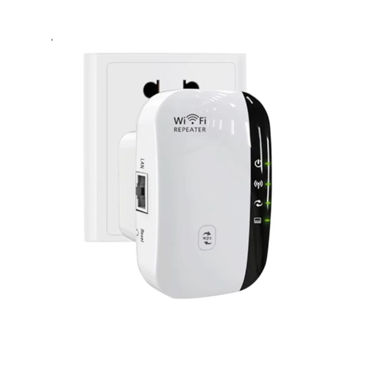 Repetidor Wifi Router Amplificador Inalámbrico y Alambrico Wps Wlan