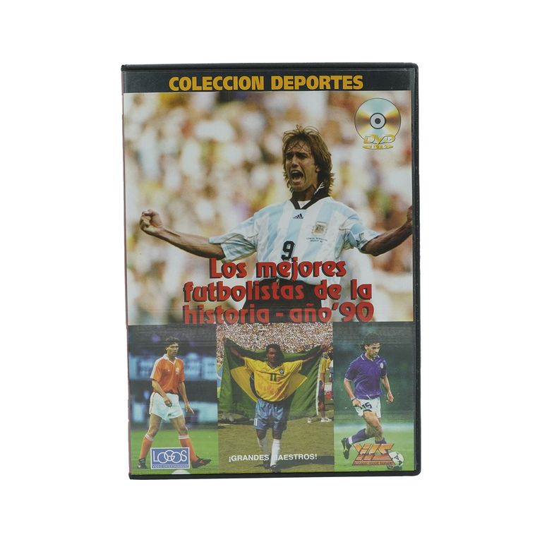Dvd Original Los Mejores Futbolistas De La Historia - 90s