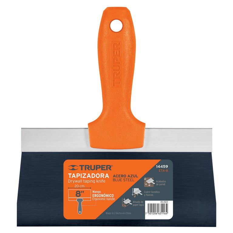 Espátula tapizadora de 8 acero al medio carbono 14459