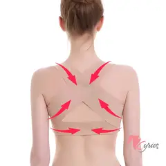 NO LOGO - Corrector De Postura Para Mujer De Tela