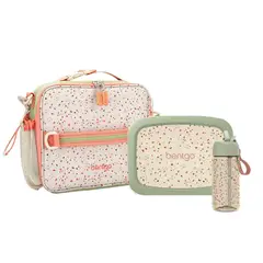 BENTGO - Set Lonchera, Porta Lonchera y Tomatodo Whimsy & Wonder - Geo Speckle