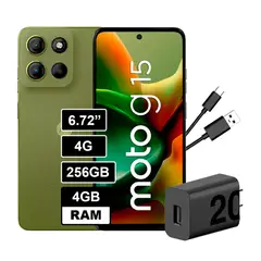 MOTOROLA - CELULAR MOTO G15 4GB RAM 256GB VERDE