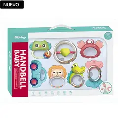 GENERICO - Set de Sonajeros para Bebes 7 Piezas