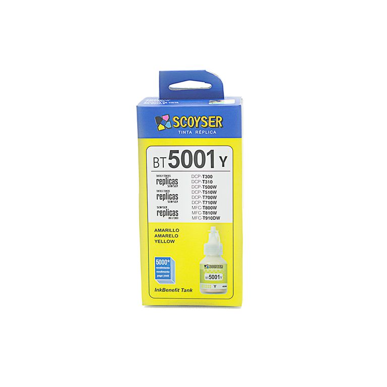 Tinta Compatible Bt5001 Yellow
