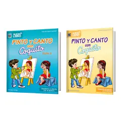 GENERICO - Pack x 2 libros infantiles pinto y canto