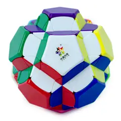YUXIN - Cubo Mágico Star Burst Megaminx Stickerless