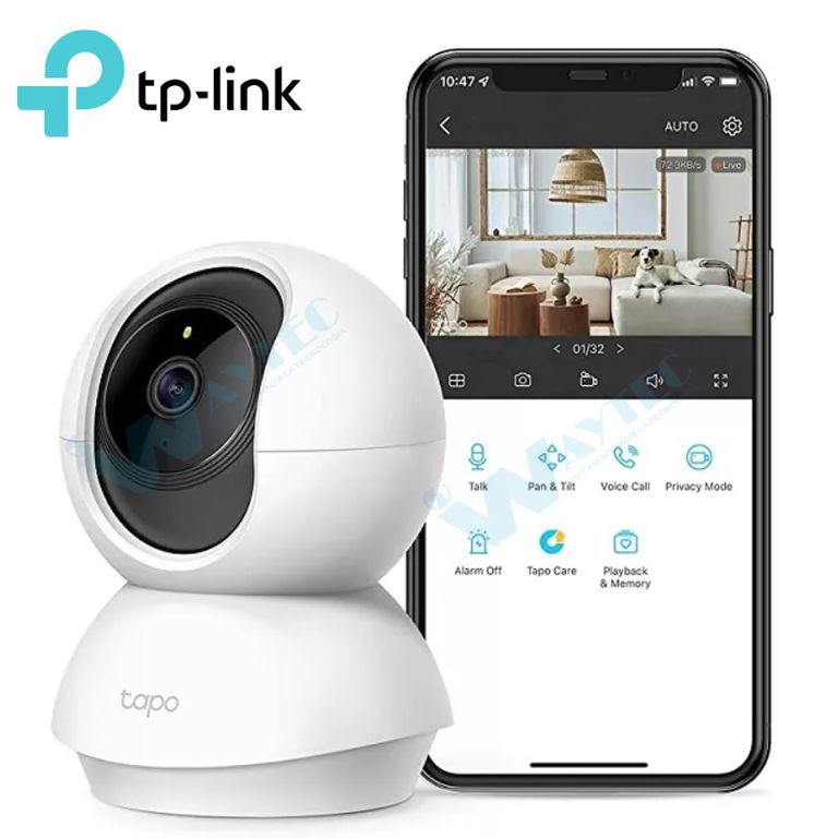 Cámara de Seguridad para Interiores TAPO C210 2K 3mp