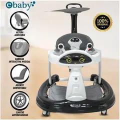 EBABY - Andador Musical «BEEP BOOP» Black