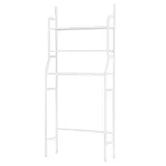 GENERICO - ORGANIZADOR PARA LAVADORA Y BAÑO CON REPISAS BLANCO