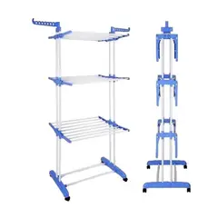 GENERICO - TENDEDERO RODANTE PLEGABLE COLGADOR DE LAVANDERÍA