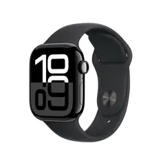 APPLE - Watch Serie 10 42 mm GPS Correa Deportiva S/M - Negro Azabache