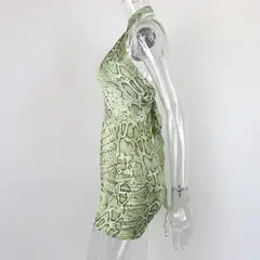 GENERICO - VESTIDO DE ESTAMPADO SERPIENTE