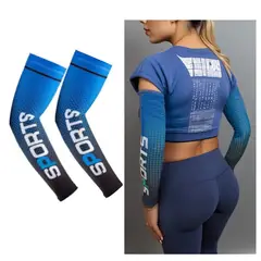 GENERICO - Manga Deportiva Anti Sol UV Brazo Voley Basket Ciclismo Moto