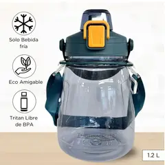 THERMOS - Botella go 1200ml AZUL uso deportivo u oficina