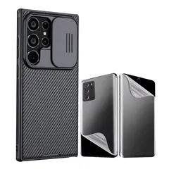 NILLKIN - Case para S25 Ultra Camshield + Hidrogel Mate Ambos Lados