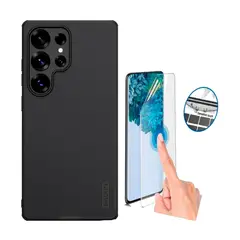 NILLKIN - Para Galaxy S25 Ultra Case Frosted Shield + Mica Hidrogel Hd Clear