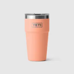 YETI - Vaso de 20oz 600 ml Stackable con Tapa MagSlider color Lowcountry peach