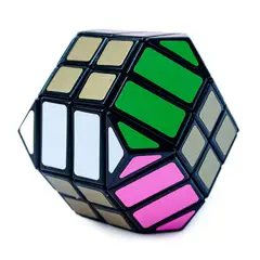 LANLAN TOYS - Cubo Mágico Super 4x4 Mask Negro