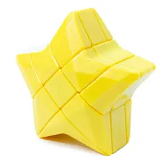 YJ - Cubo Mágico 3x3 Estrella Amarilla