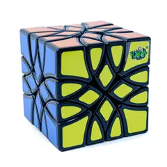 LANLAN TOYS - Cubo Mágico Simple Mosaic Negro