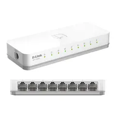D-LINK - Switch DES-1008C, 8 RJ-45 10/100 Mbps, Auto MDI/MDI-X