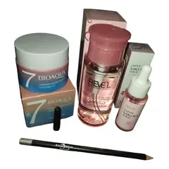 BIOAQUA - Serum Flor de Sakura crema V7 y agua micelar regalos