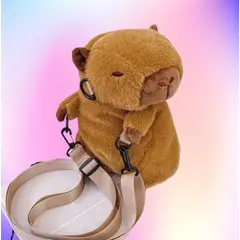 GENERICO - MORRAL BOLSO MOCHILA CARTERA HIPOALERGÉNICO DE CAPIBARA