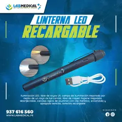 LABMEDICAL - LINTERNA RECARGABLE