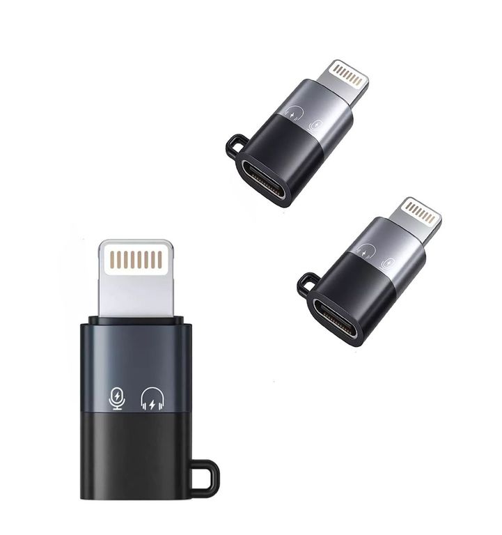Adaptador Tipo C 3.1 a Lightning para Carga rápida , Micrófono o Audio